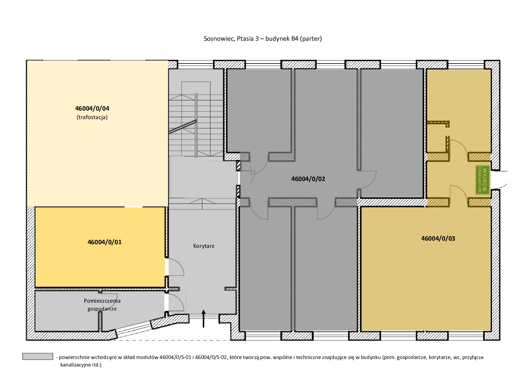 Biuro do wynajęcia, 72,00 m², oferta nr 2378