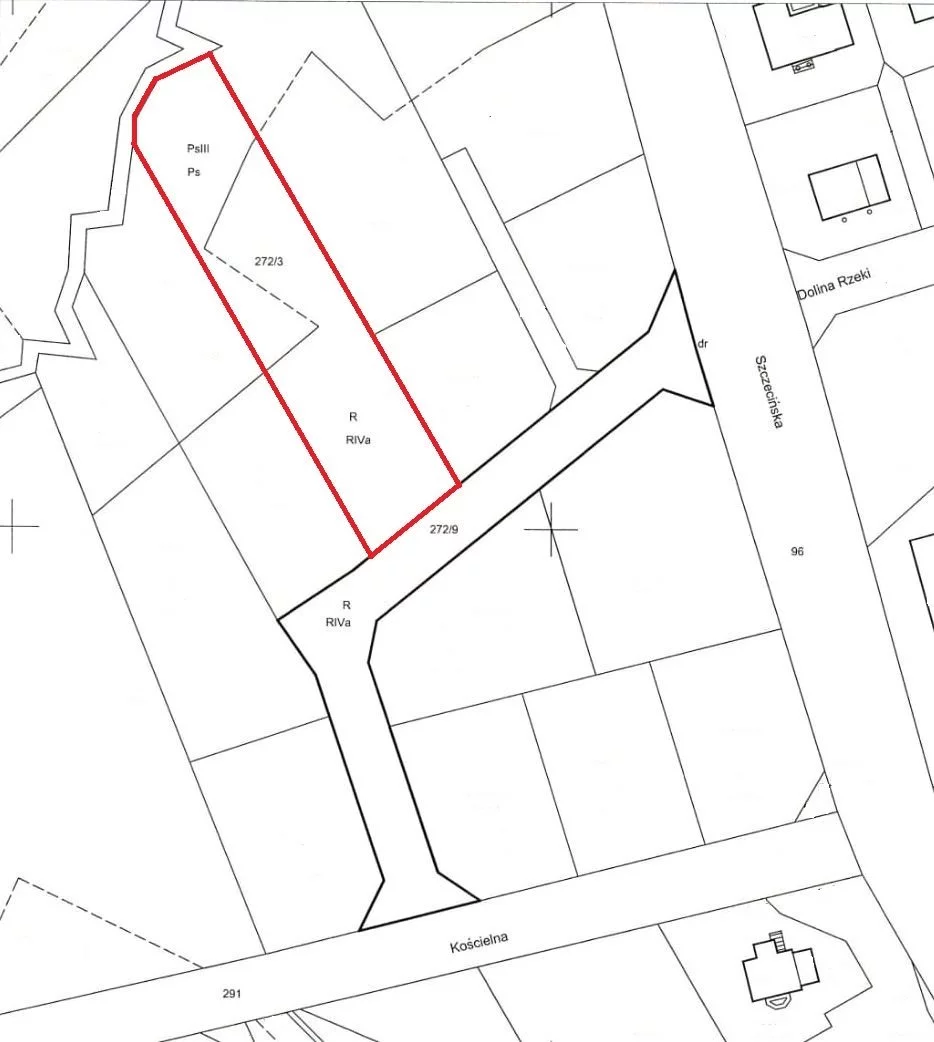 Działka 1 899,00 m², oferta nr , NGK-GS-391, Police, Kościelna
