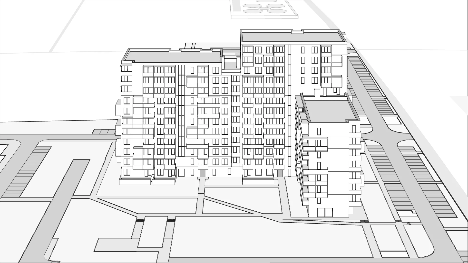 Wirtualna makieta 3D mieszkania 41.94 m², B/173