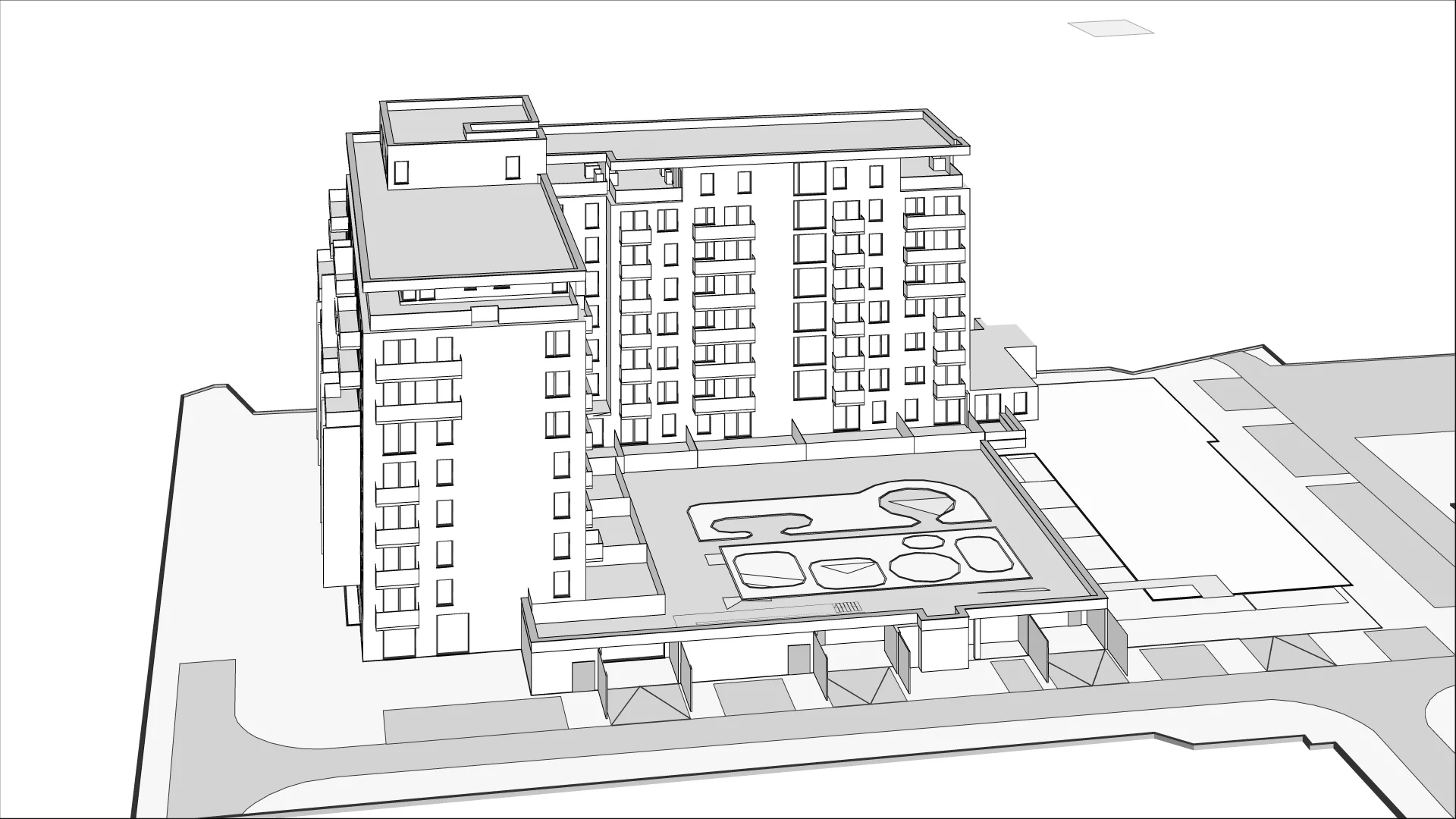 Wirtualna makieta 3D mieszkania 38.7 m², A3.5.1