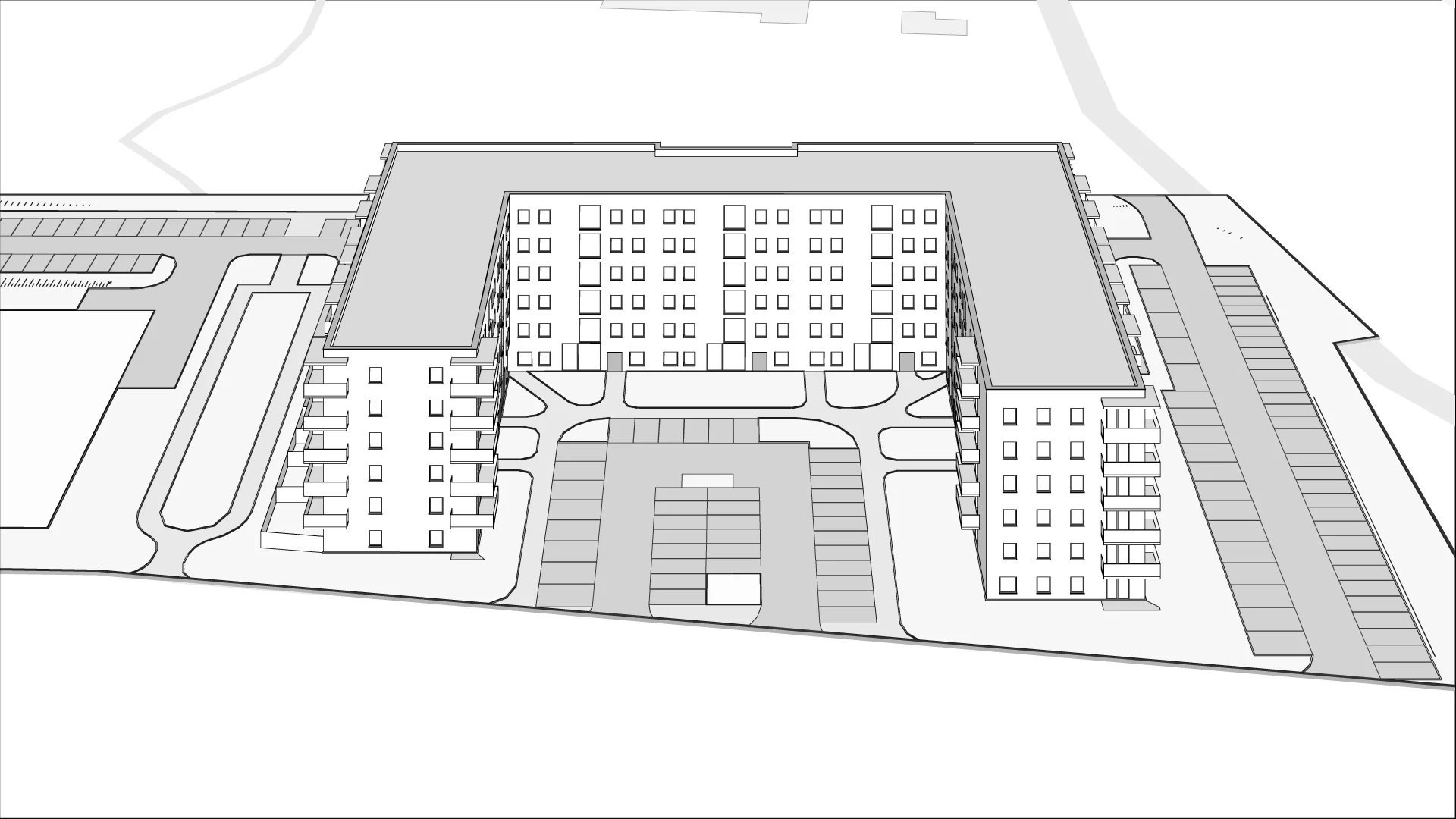 Wirtualna makieta 3D mieszkania 56.9 m², 1/M8