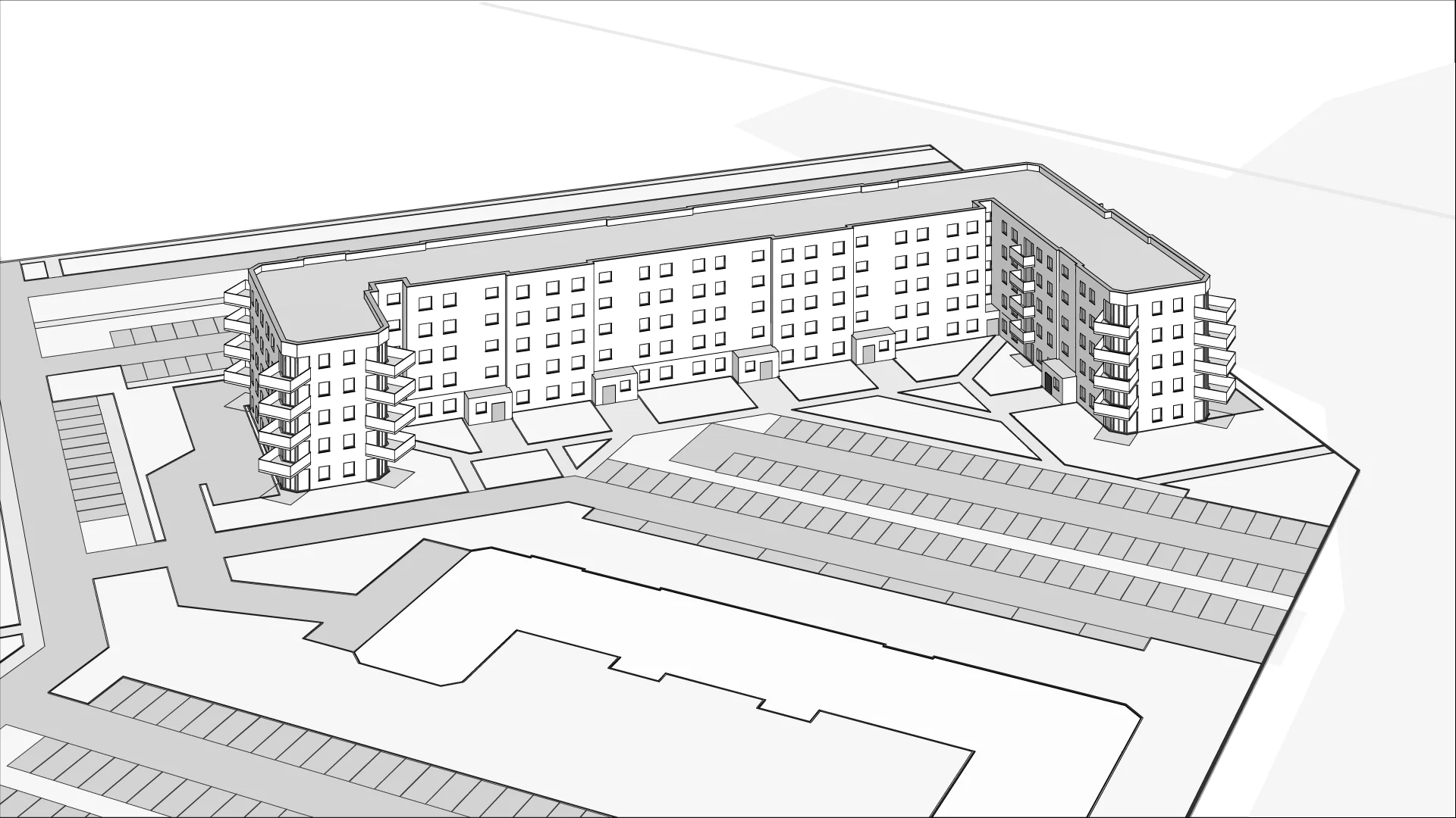 Wirtualna makieta 3D mieszkania 59.62 m², 7/M14