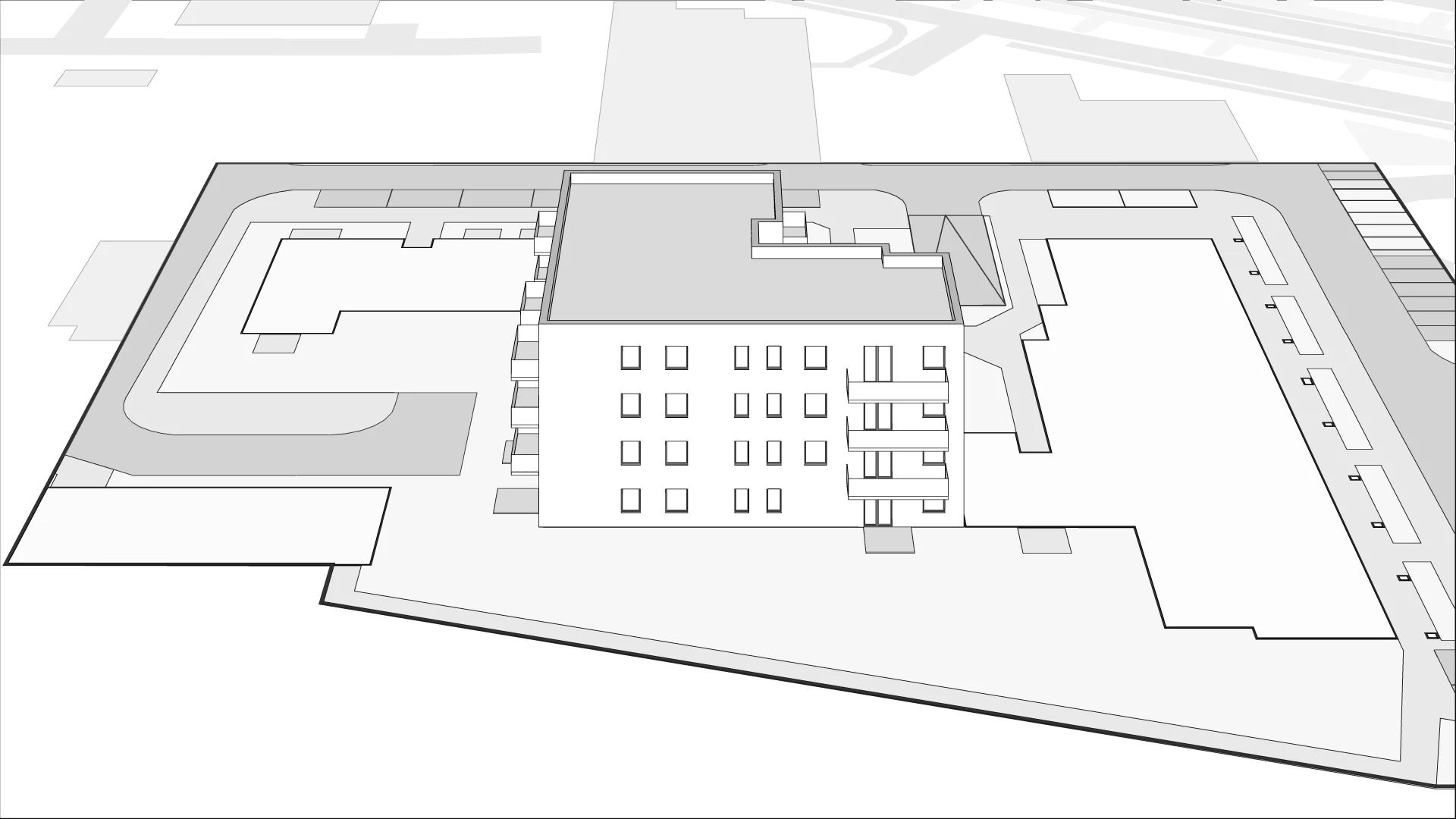 Wirtualna makieta 3D mieszkania 55.12 m², B17/6