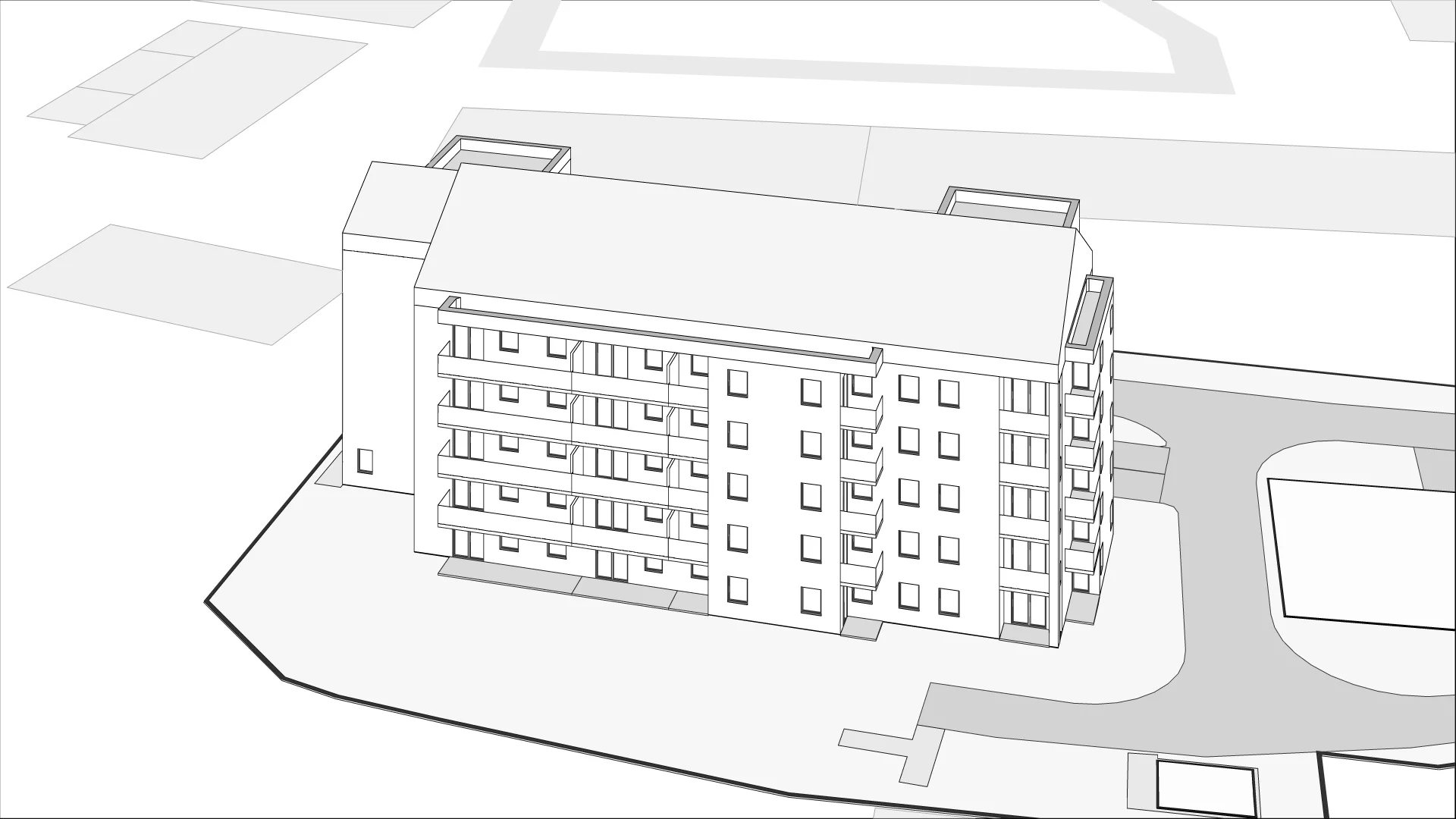 Wirtualna makieta 3D mieszkania 46.76 m², D66