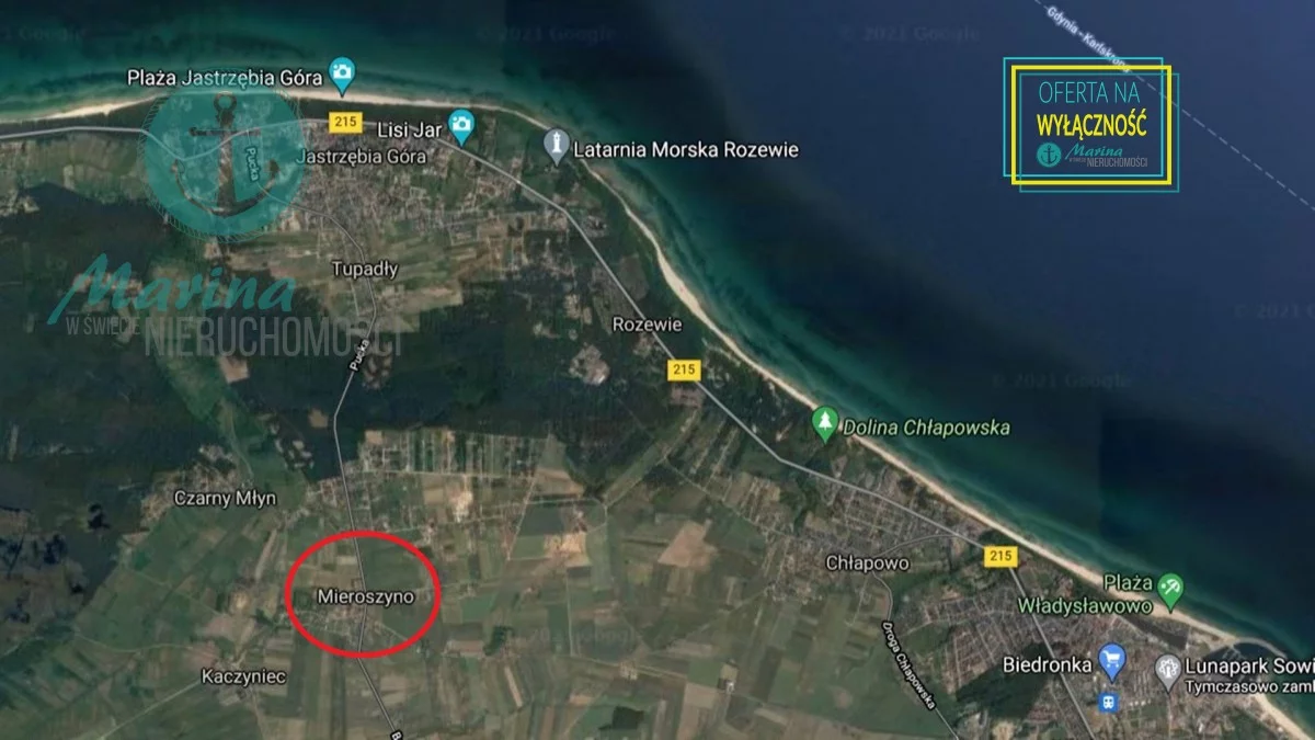 Działka 800,00 m², oferta nr , EC508717873, Jastrzębia Góra, Cyprysowa