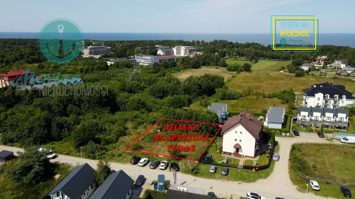 Działka 760,00 m², oferta nr , EC311506693, Jastrzębia Góra, Kuracyjna-idx