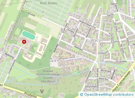 Lokalizacja inwestycji Idea Ogrody 3