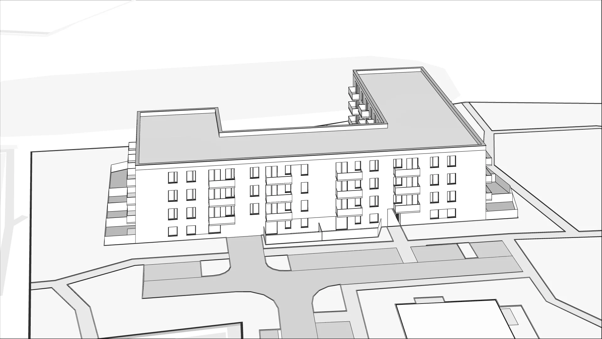 Wirtualna makieta 3D mieszkania 46.88 m², 3B/131