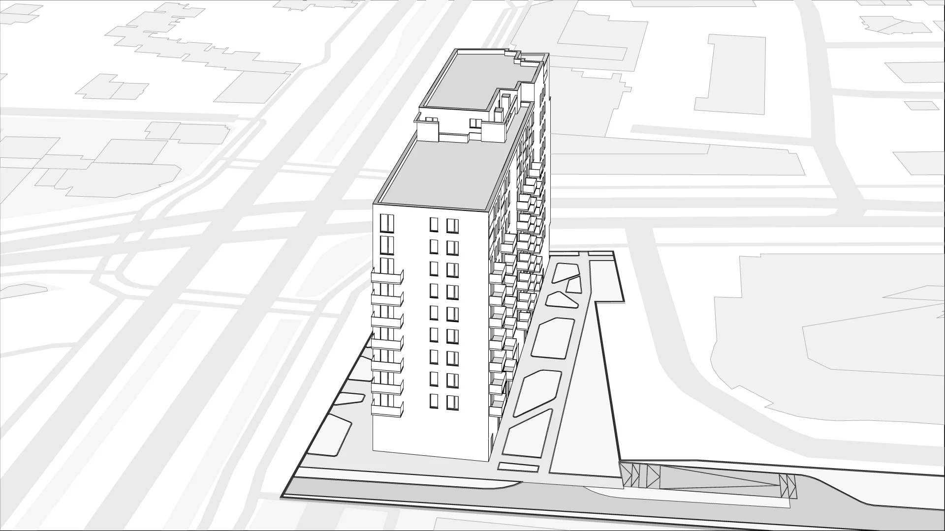 Wirtualna makieta 3D mieszkania 61.05 m², 7