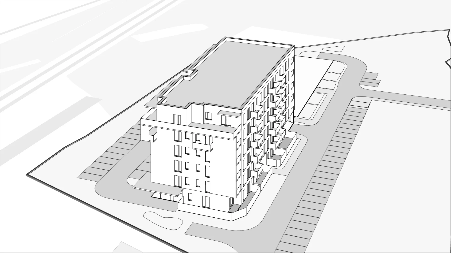 Wirtualna makieta 3D mieszkania 59.78 m², A/27