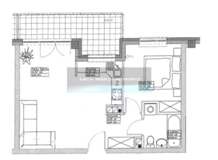 2 pokoje, apartament 43,00 m², piętro 5, oferta nr , 53763/4508/OMS, Warszawa, Wola, Wola, Jana Olbrachta