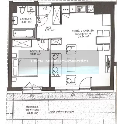 2 pokoje, apartament 44,66 m², parter, oferta nr , 53835/4508/OMS, Warszawa, Białołęka, Białołęka, Myśliborska