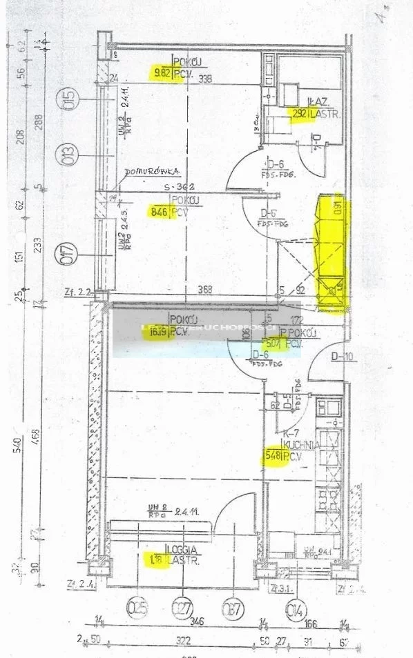 Mieszkanie trzypokojowe 48,85 m², Warszawa, Bemowo, Borowej Góry, Sprzedaż