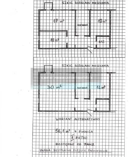 3 pokoje, mieszkanie 56,10 m², piętro 1, oferta nr , 53912/4508/OMS, Warszawa, Ochota, Ochota, Racławicka
