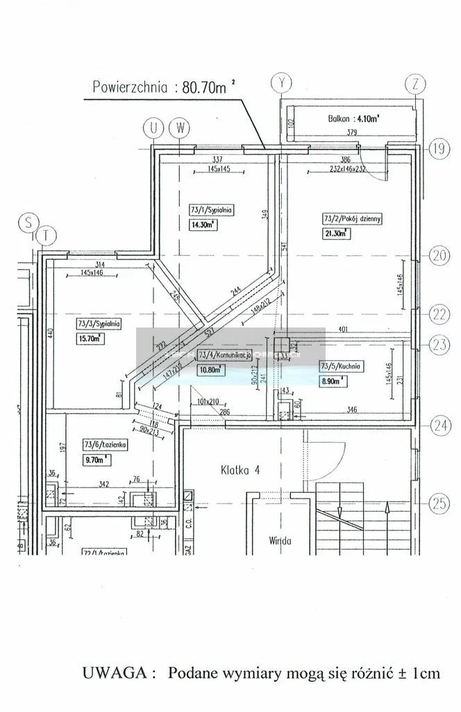 3 pokoje, mieszkanie 80,70 m², piętro 3, oferta nr , 51667/4508/OMS, Warszawa, Ursus, Ursus, Skoroszewska