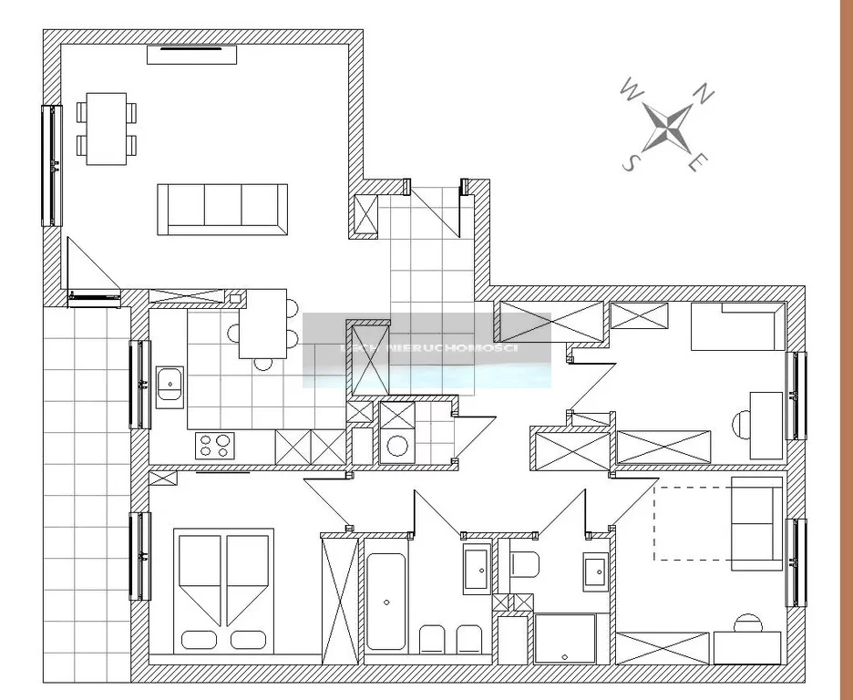 4 pokoje, mieszkanie 90,40 m², piętro 4, oferta nr , 52083/4508/OMS, Warszawa, Bemowo, Bemowo, Pirenejska