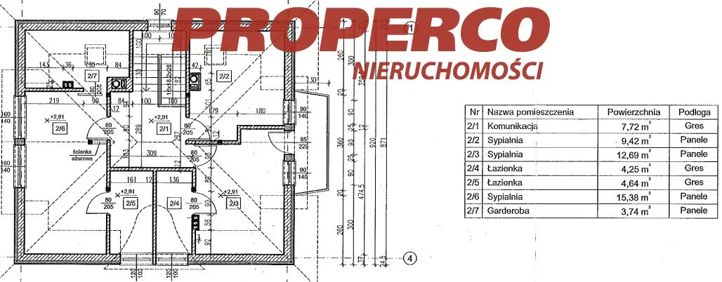 Dom i rezydencja 134,31 m², oferta nr , PRP-DS-72020, Bieliny