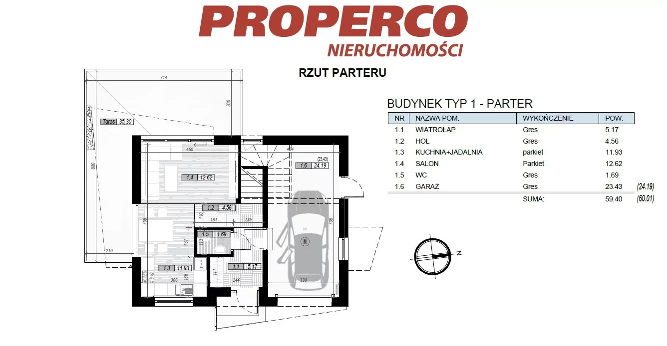 Dom 119,50 m², oferta nr , PRP-DS-72212, Kielce, Ostra Górka