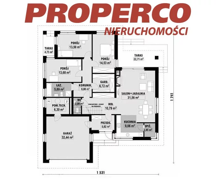 Dom 168,00 m², oferta nr , PRP-DS-72405, Błonie