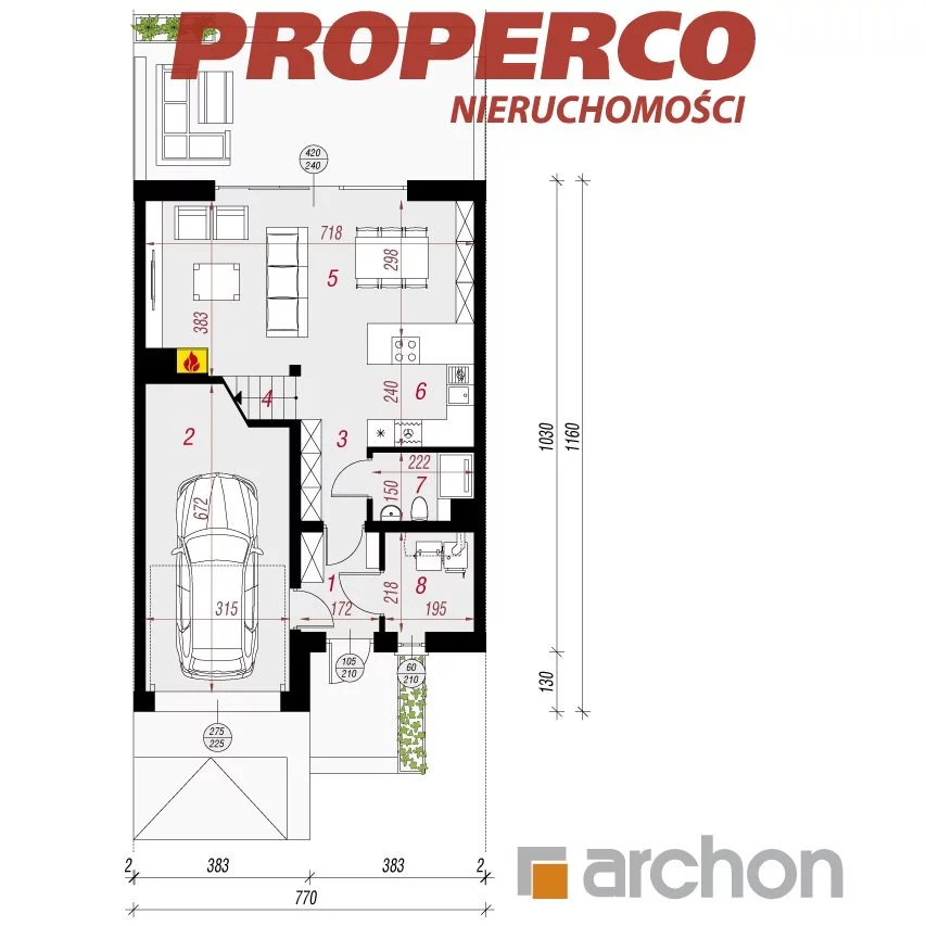 Dom 125,00 m², oferta nr , PRP-DS-74518, Kielce, Nowy Folwark