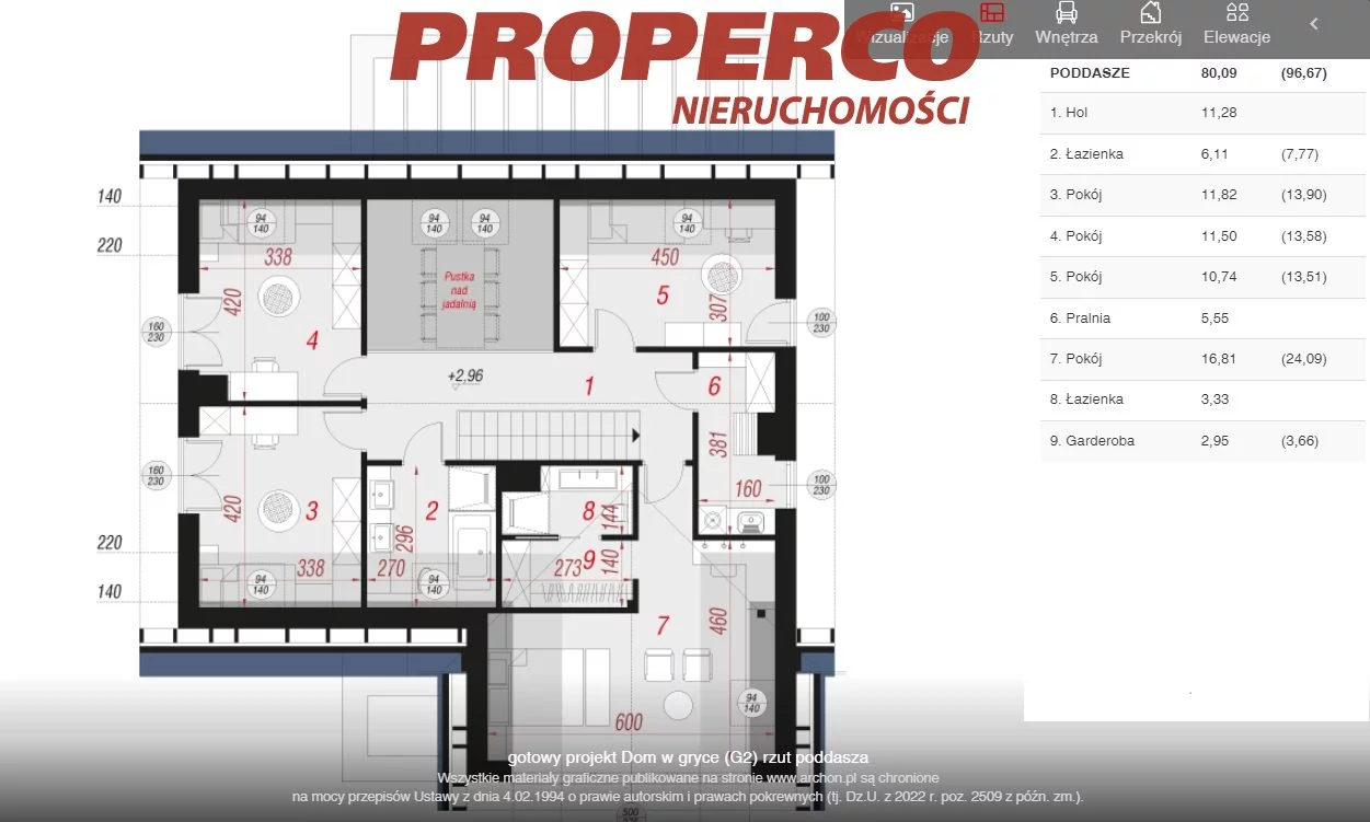 Dom 287,58 m², oferta nr , PRP-DS-72168, Busko-Zdrój