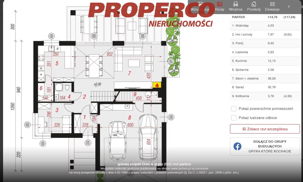 Dom 287,58 m², oferta nr , PRP-DS-72168, Busko-Zdrój