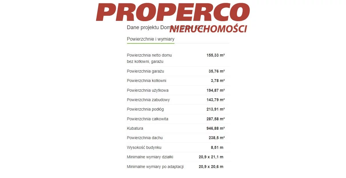Dom 287,58 m², oferta nr , PRP-DS-72168, Busko-Zdrój