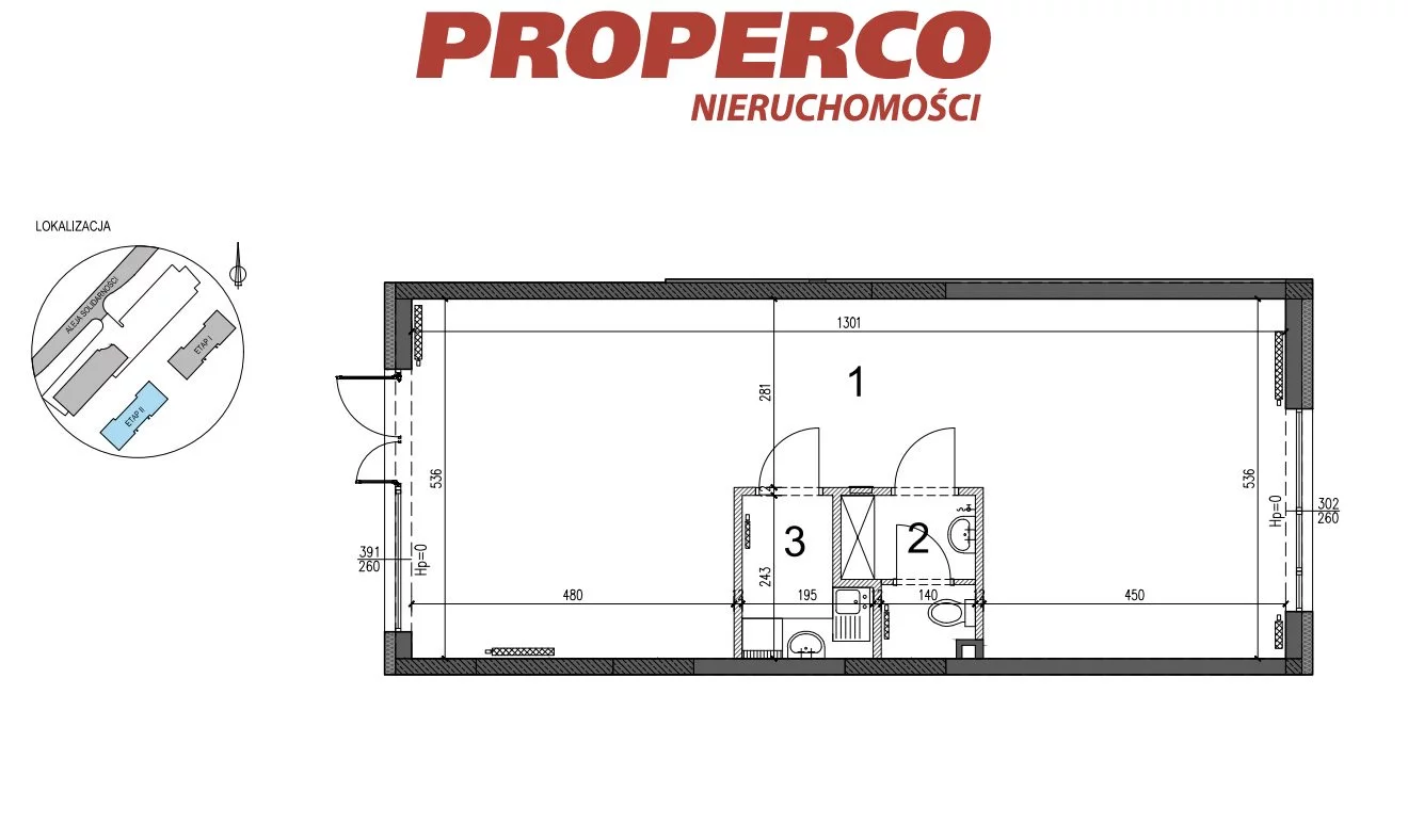 Lokal użytkowy 67,53 m², oferta nr , PRP-LS-73783, Kielce, KSM, Aleja Solidarności