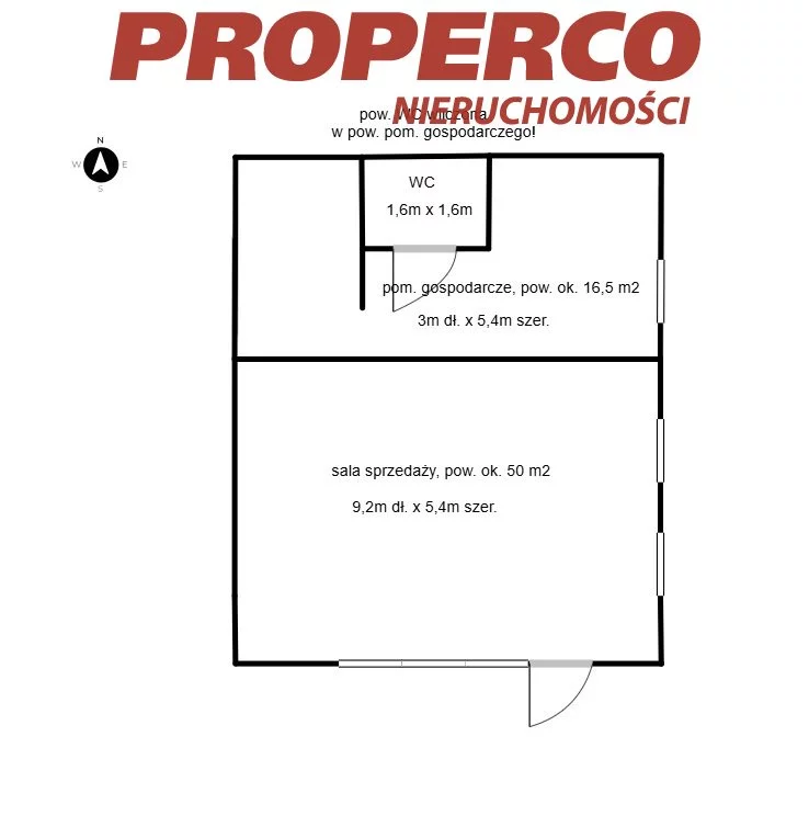 Lokal użytkowy 65,00 m², oferta nr , PRP-LW-74668-8, Kielce, Centrum