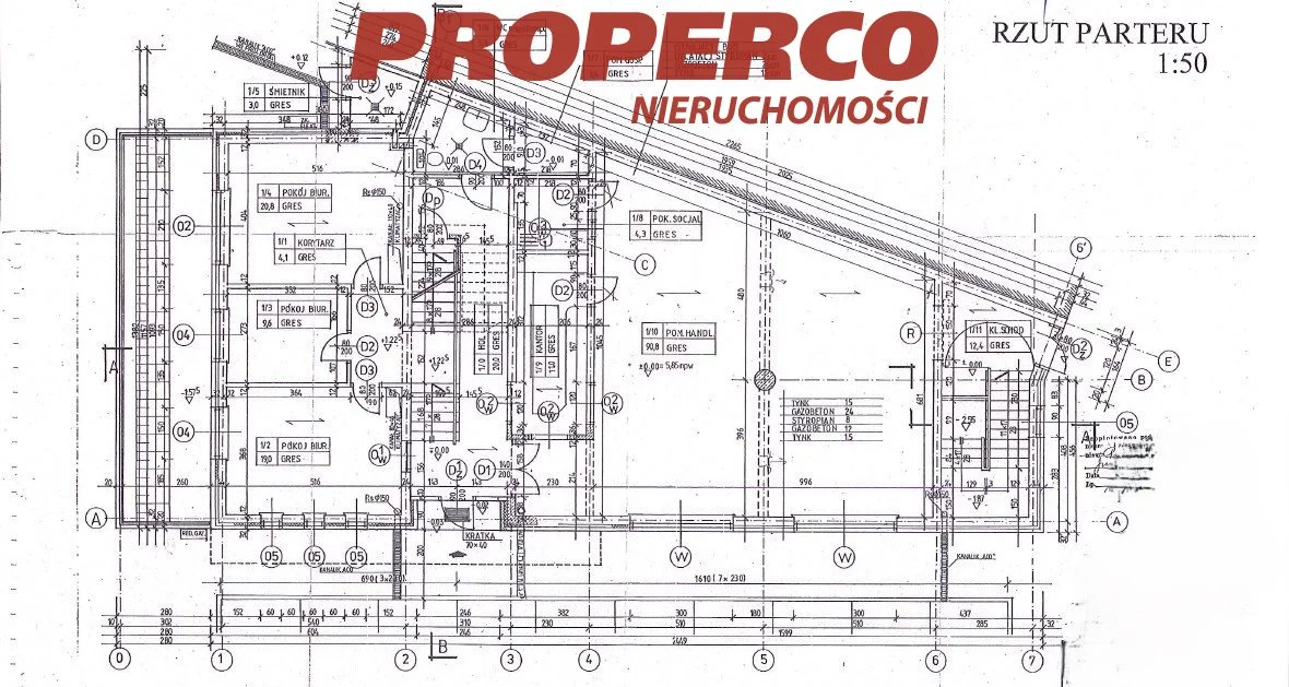 Lokal użytkowy 527,70 m², oferta nr , PRP-LW-74078, Warszawa, Targówek, Targówek