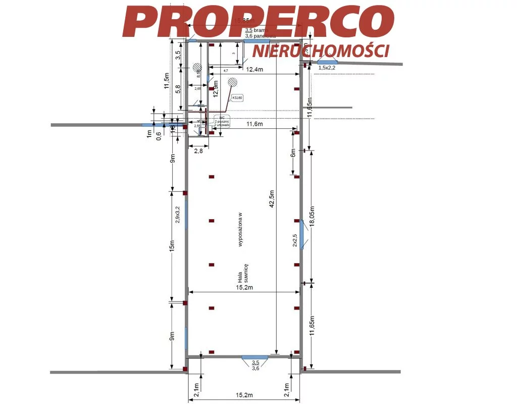Magazyn 600,00 m², oferta nr , PRP-HW-75134-1, Kielce