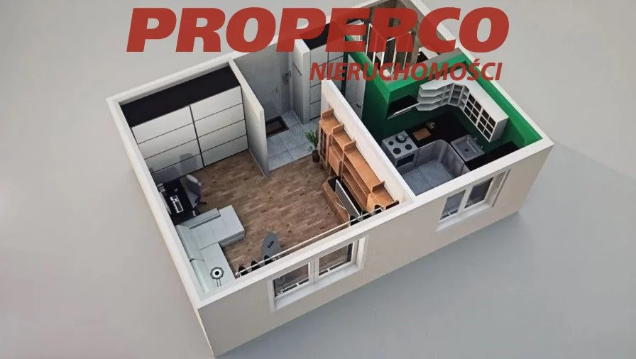 1 pokój, mieszkanie 30,94 m², piętro 6, oferta nr , PRP-MS-74927, Kielce, Centrum, Karczówkowska
