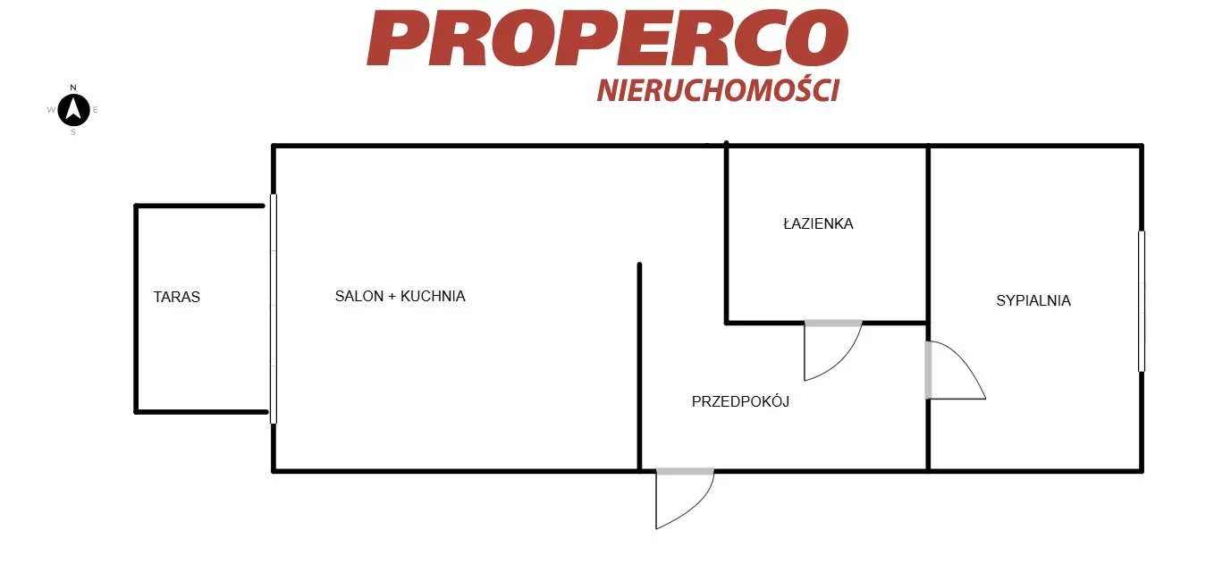 2 pokoje, mieszkanie 55,71 m², parter, oferta nr , PRP-MS-74577, Górno