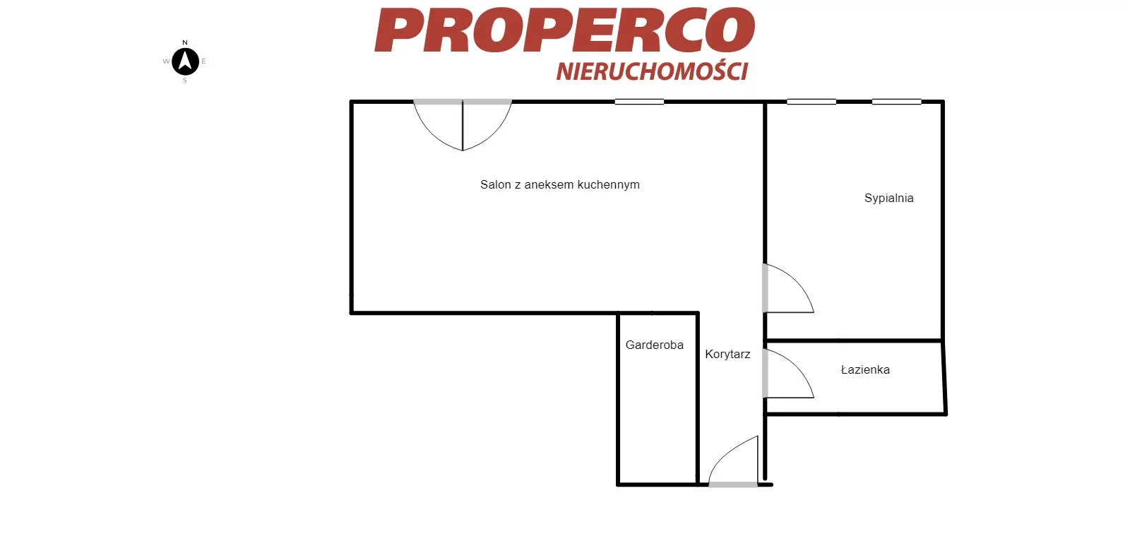 2 pokoje, mieszkanie 50,80 m², parter, oferta nr , PRP-MS-74039, Kielce, Baranówek