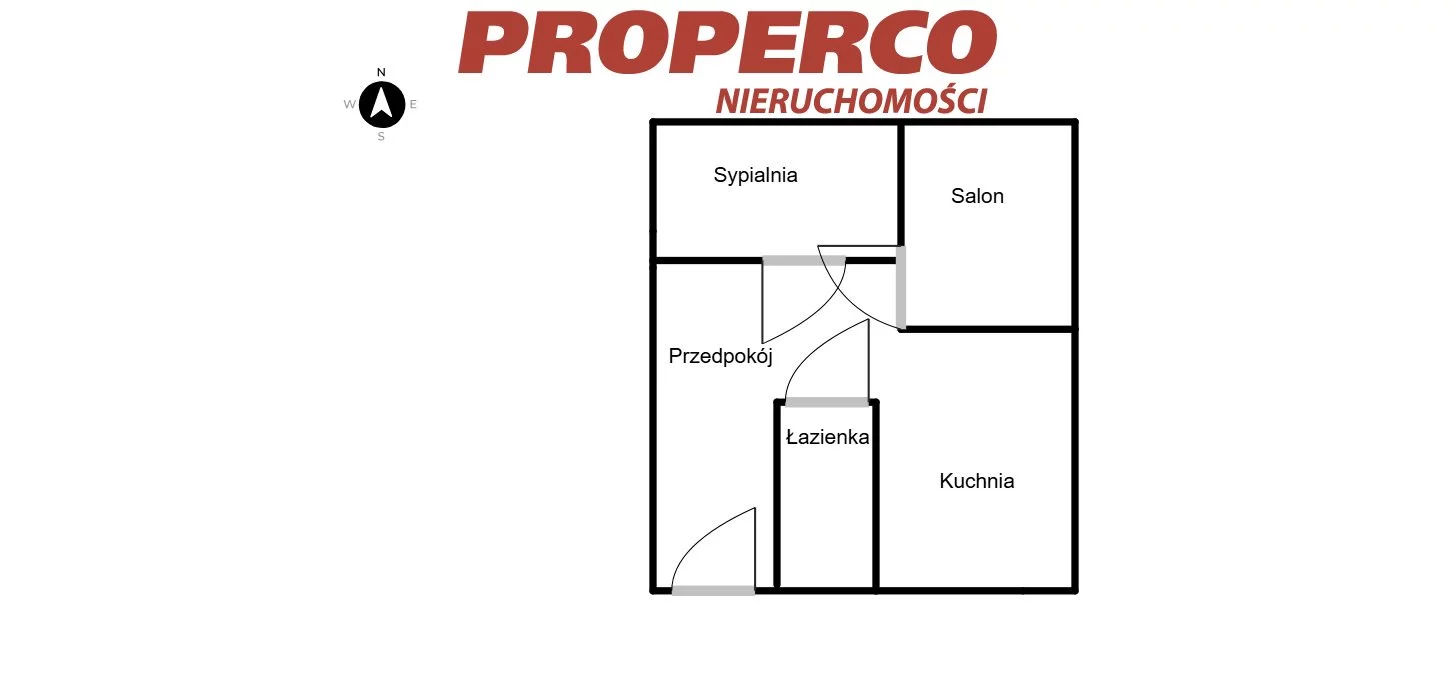 2 pokoje, mieszkanie 39,23 m², parter, oferta nr , PRP-MS-75202, Piekoszów