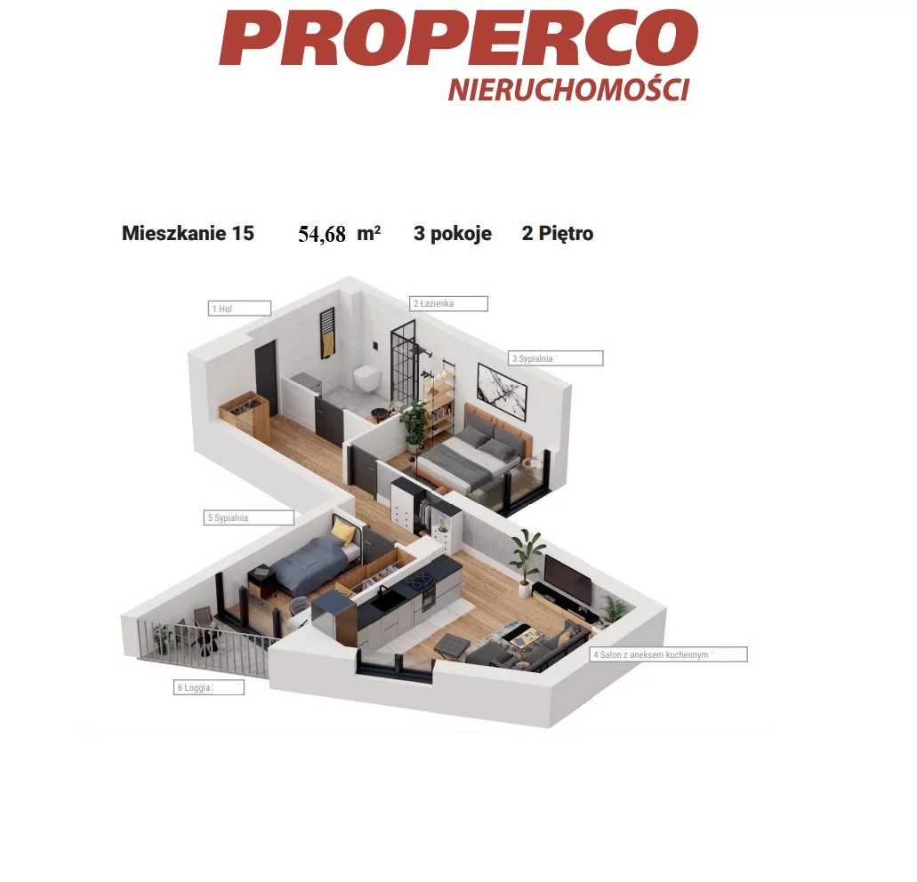 2 pokoje, mieszkanie 54,68 m², piętro 2, oferta nr , PRP-MS-75299, Warszawa, Praga Południe, Praga Południe, Sprzeczna