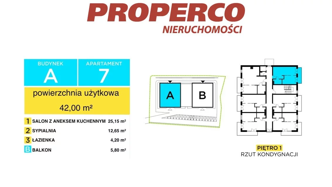 2 pokoje, mieszkanie 42,00 m², piętro 1, oferta nr , PRP-MS-74613, Szczyrk