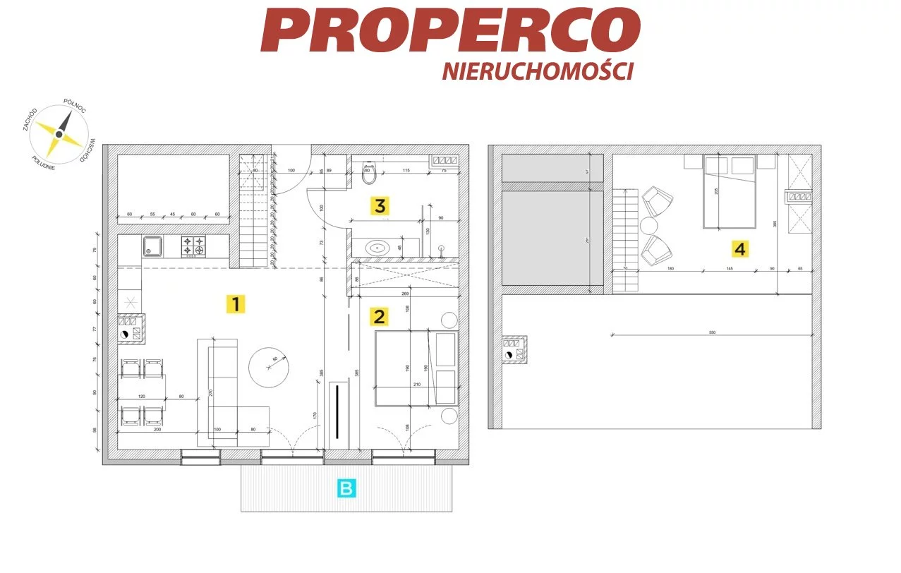 2 pokoje, mieszkanie 69,50 m², piętro 2, oferta nr , PRP-MS-74638, Szczyrk