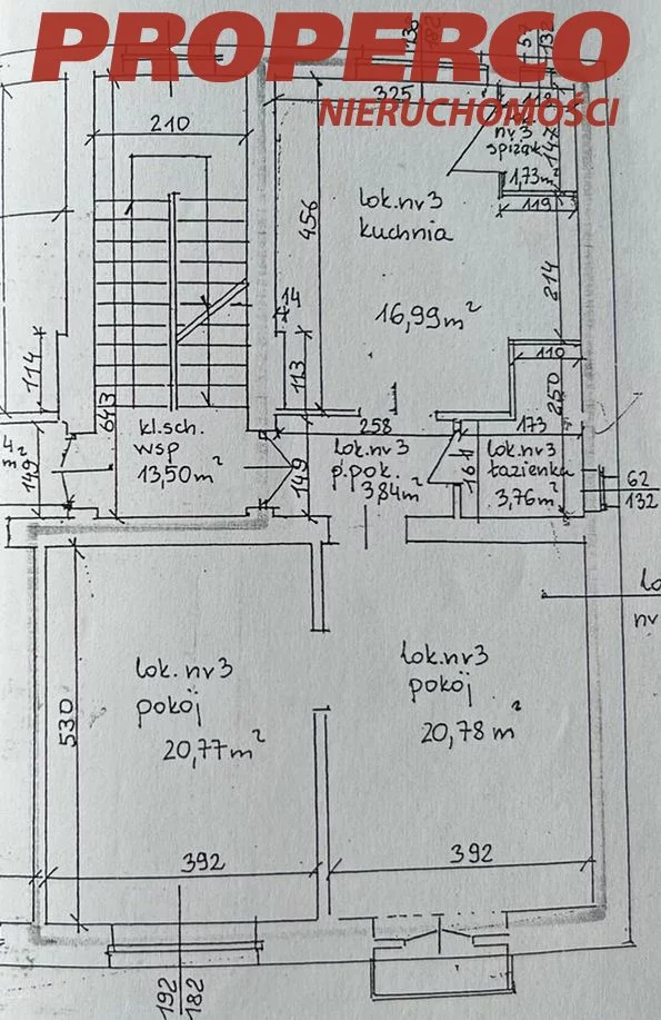 2 pokoje, mieszkanie 67,87 m², piętro 1, oferta nr , PRP-MS-73208, Kielce, Centrum, Zacisze