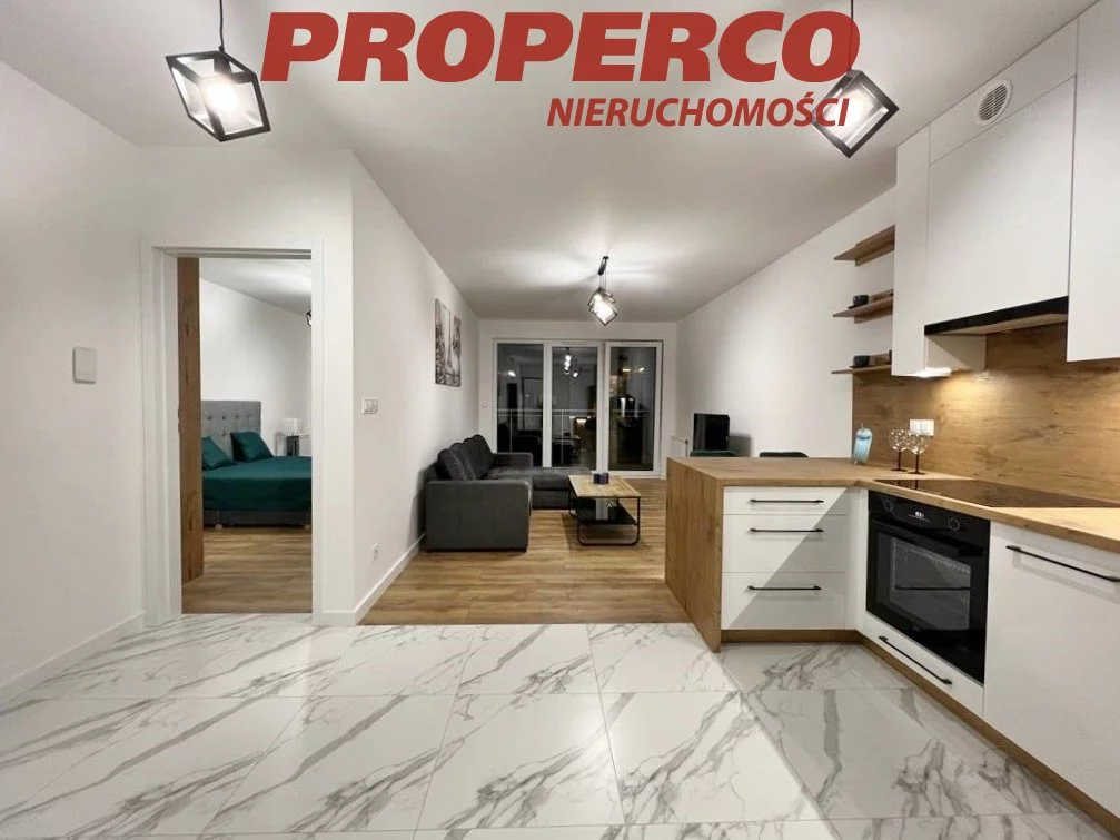 Mieszkanie dwupokojowe 45,97 m², Kielce, Uroczysko, Klonowa, Wynajem