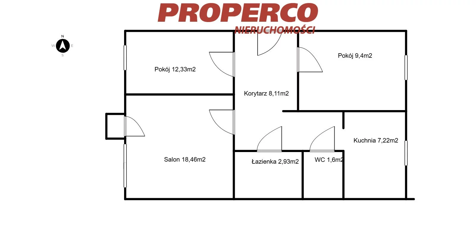 3 pokoje, mieszkanie 59,95 m², piętro 4, oferta nr , PRP-MS-74720, Kielce, Świętokrzyskie, Aleja Piłsudskiego