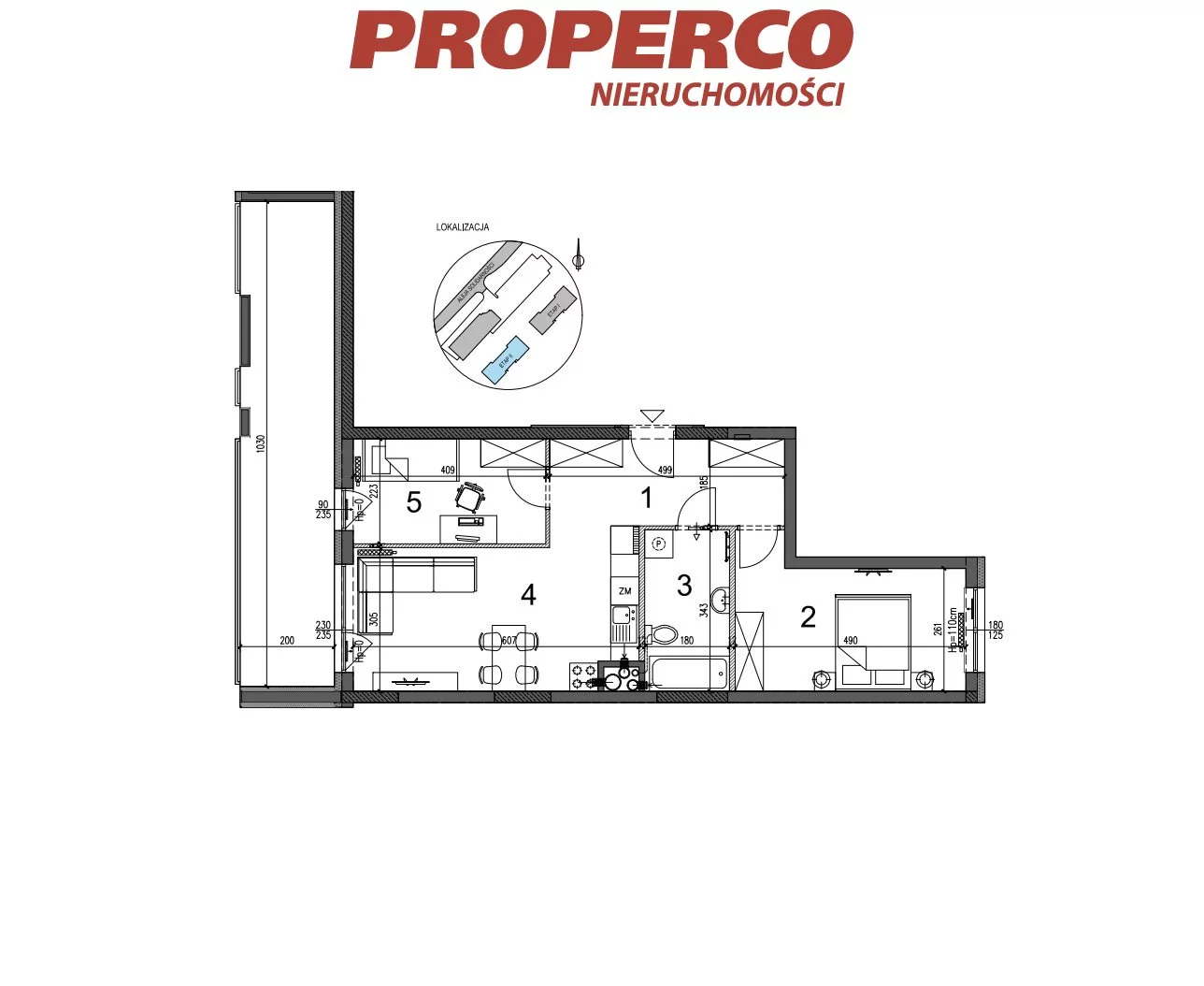 3 pokoje, mieszkanie 56,30 m², piętro 9, oferta nr , PRP-MS-73738, Kielce, KSM, Aleja Solidarności