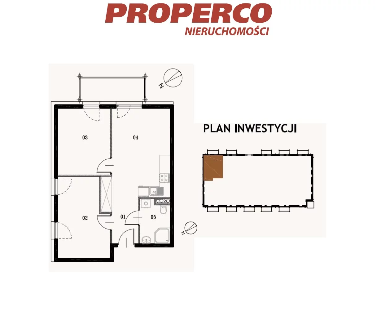3 pokoje, mieszkanie 49,62 m², piętro 2, oferta nr , PRP-MS-73574, Jędrzejów