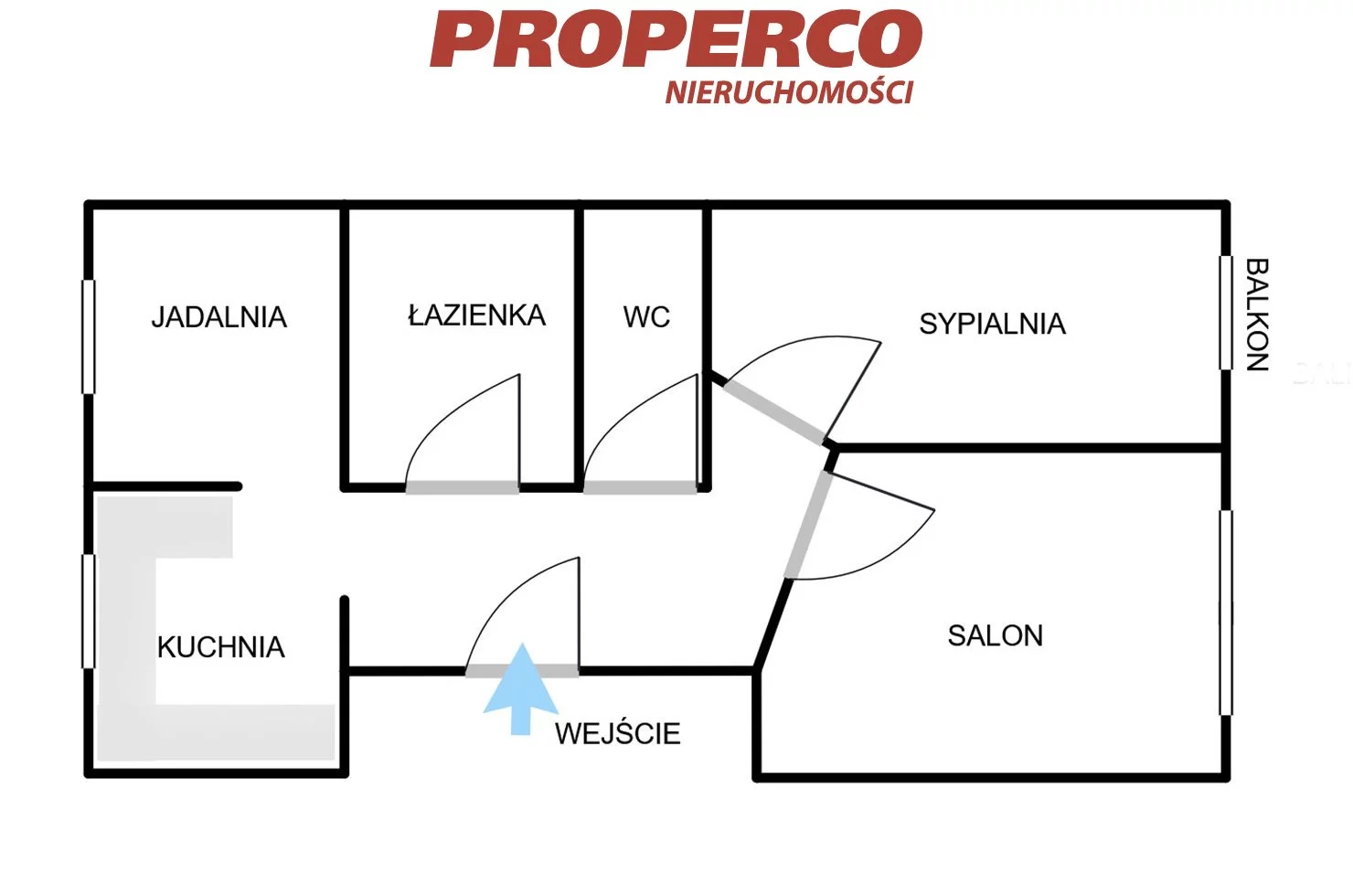3 pokoje, mieszkanie 56,20 m², parter, oferta nr , PRP-MS-75280, Kielce, KSM, Leszczyńska