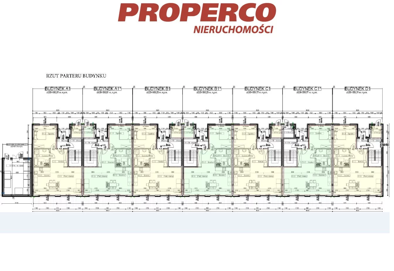 3 pokoje, mieszkanie 74,00 m², parter, oferta nr , PRP-MS-71164, Masłów Pierwszy
