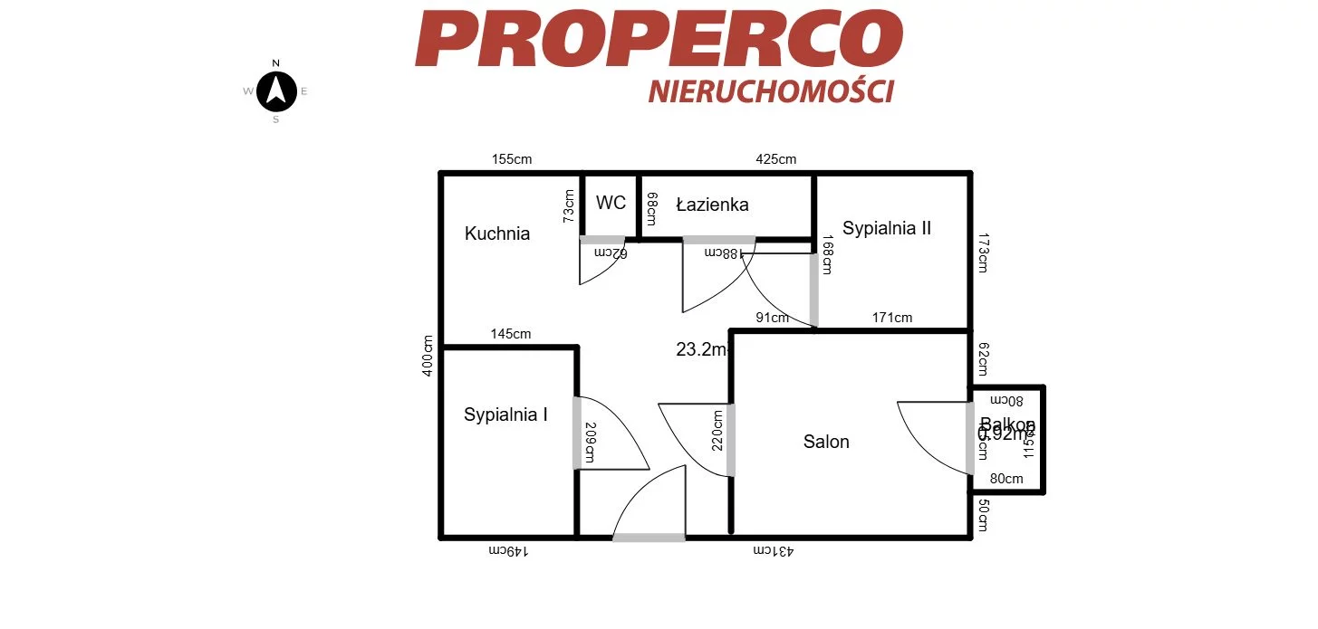 3 pokoje, mieszkanie 65,55 m², piętro 4, oferta nr , PRP-MS-74703, Pińczów