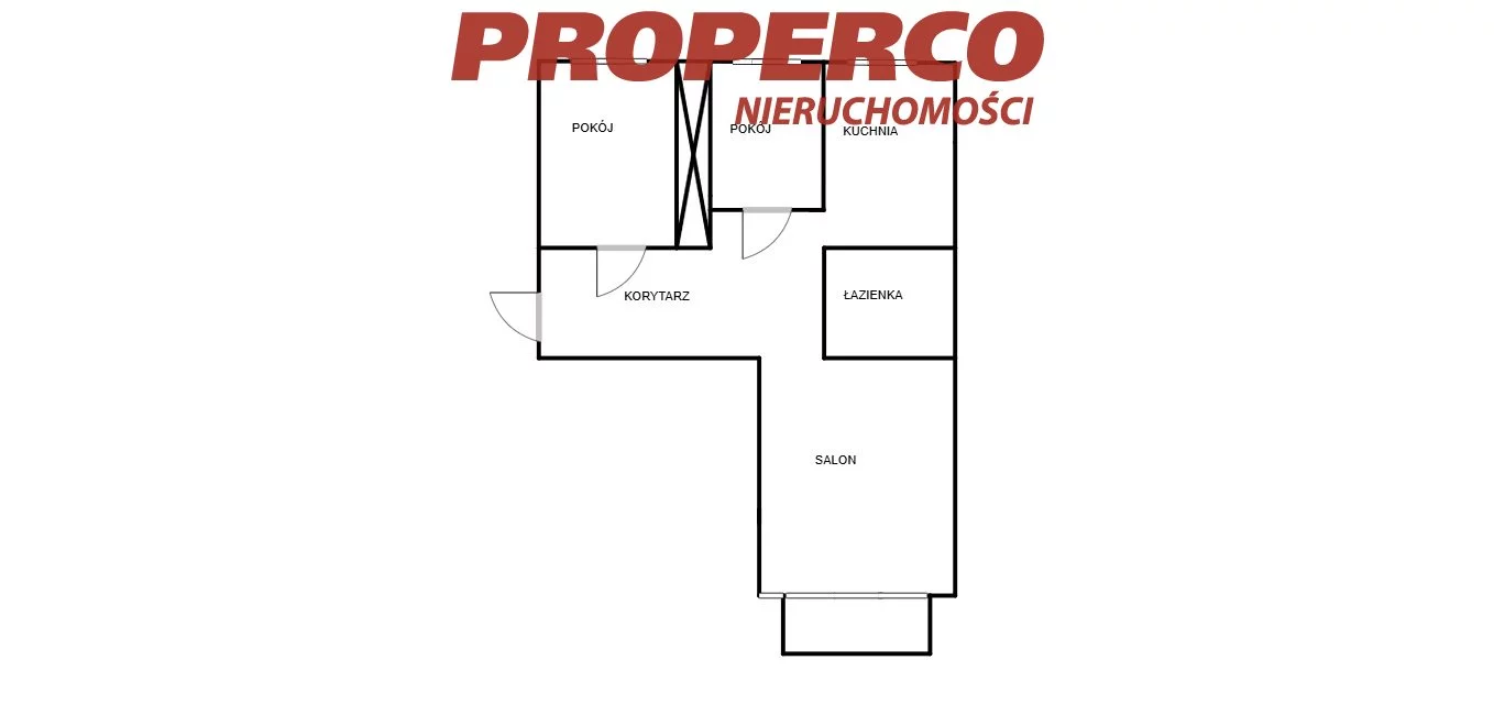 3 pokoje, mieszkanie 48,30 m², piętro 2, oferta nr , PRP-MS-75160, Kielce, KSM, Śląska