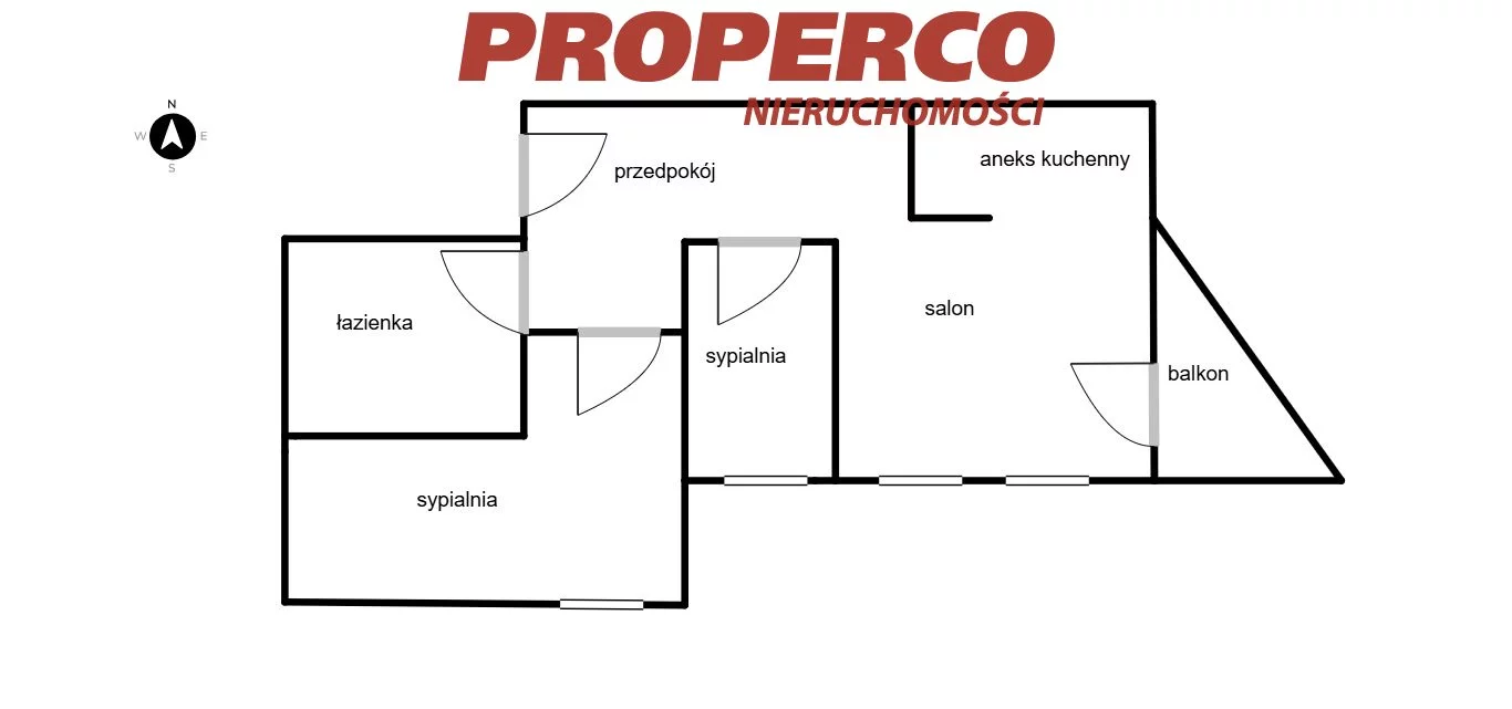 3 pokoje, mieszkanie 76,94 m², piętro 3, oferta nr , PRP-MS-74852, Kielce, Centrum, Warszawska