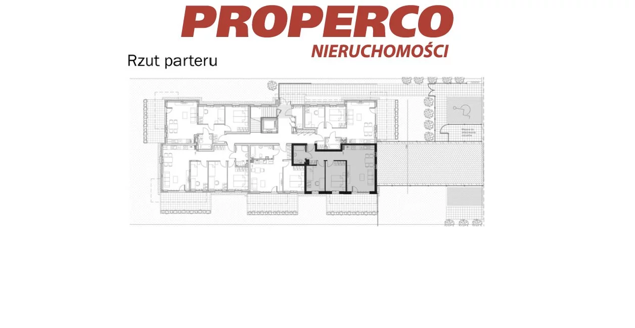 3 pokoje, mieszkanie 58,30 m², parter, oferta nr , PRP-MS-71091, Kielce, Baranówek, Żółkiewskiego