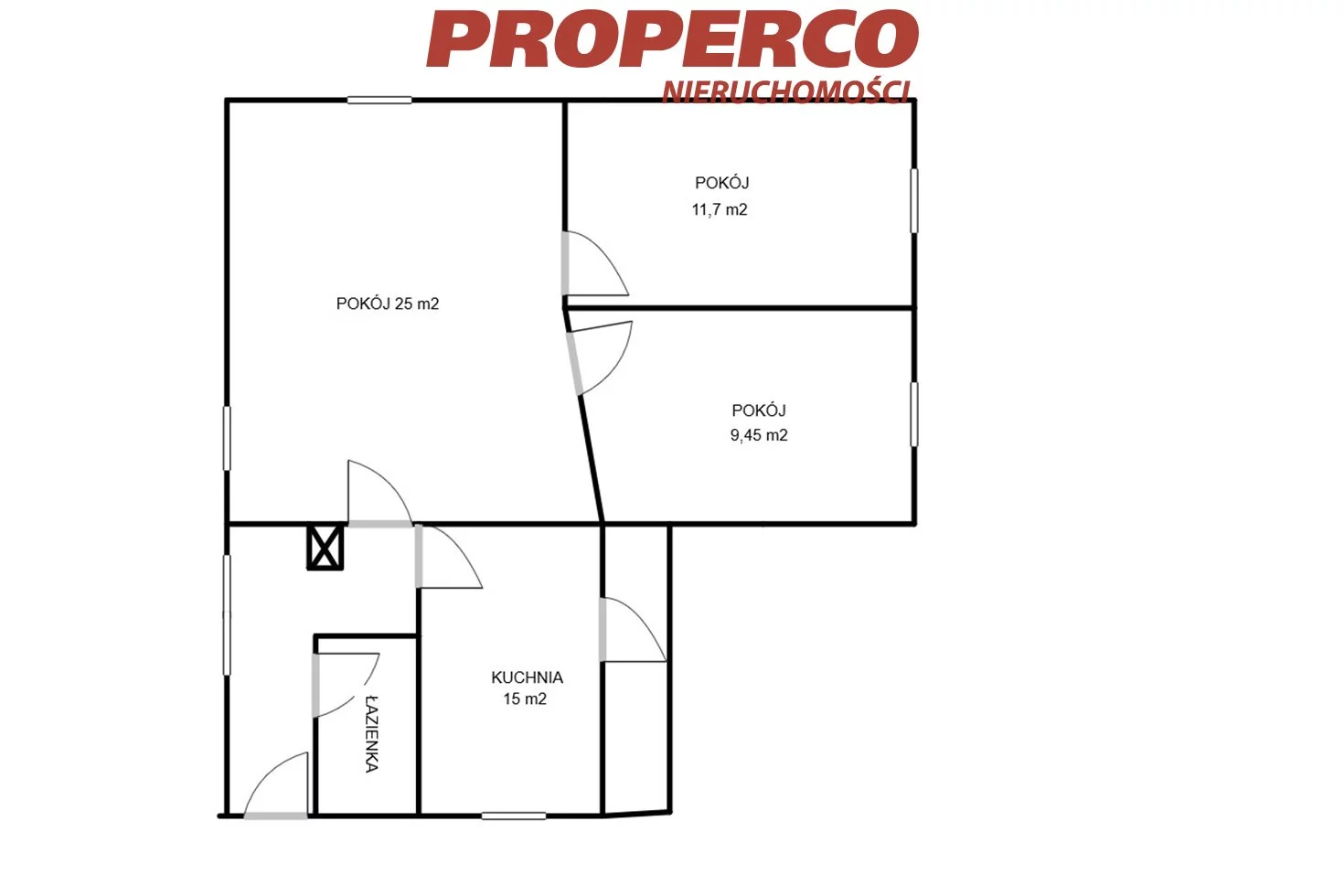 3 pokoje, mieszkanie 70,00 m², piętro 3, oferta nr , PRP-MW-75168, Kielce, Centrum, Henryka Sienkiewicza